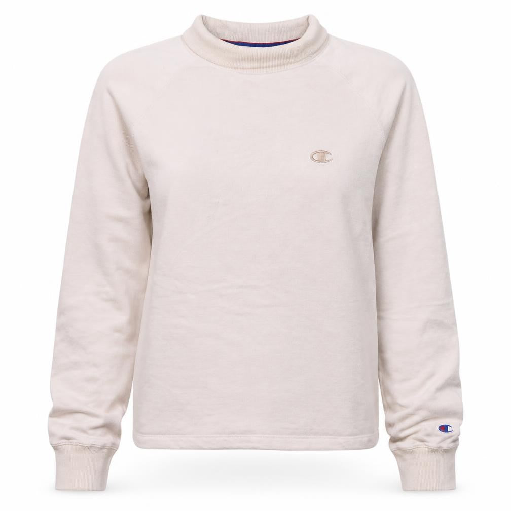 Womens UK Size L Champion Beige Pullover Sweatshirt