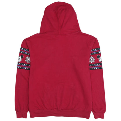 Womens UK Size XL Disney Red Pullover Hoodie
