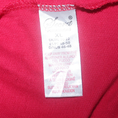 Womens UK Size XL Disney Red Pullover Hoodie