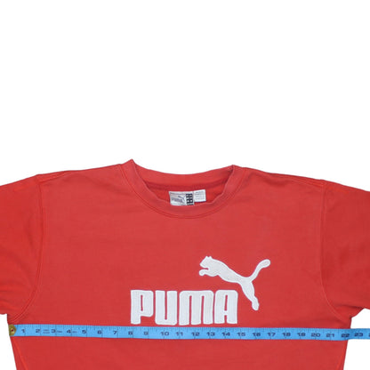 Mens UK Size 2XL PUMA Red Pullover Sweatshirt