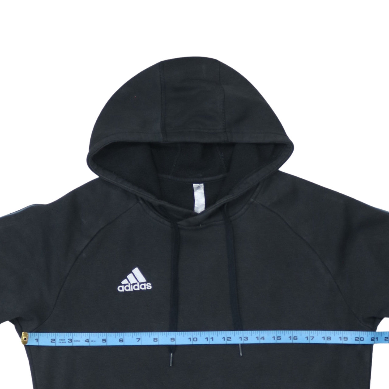 Mens UK Size M adidas Black Pullover Hoodie