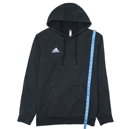 Mens UK Size M adidas Black Pullover Hoodie