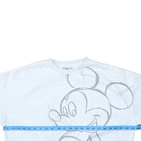 Womens UK Size 10 Disney Grey Pullover Sweatshirt
