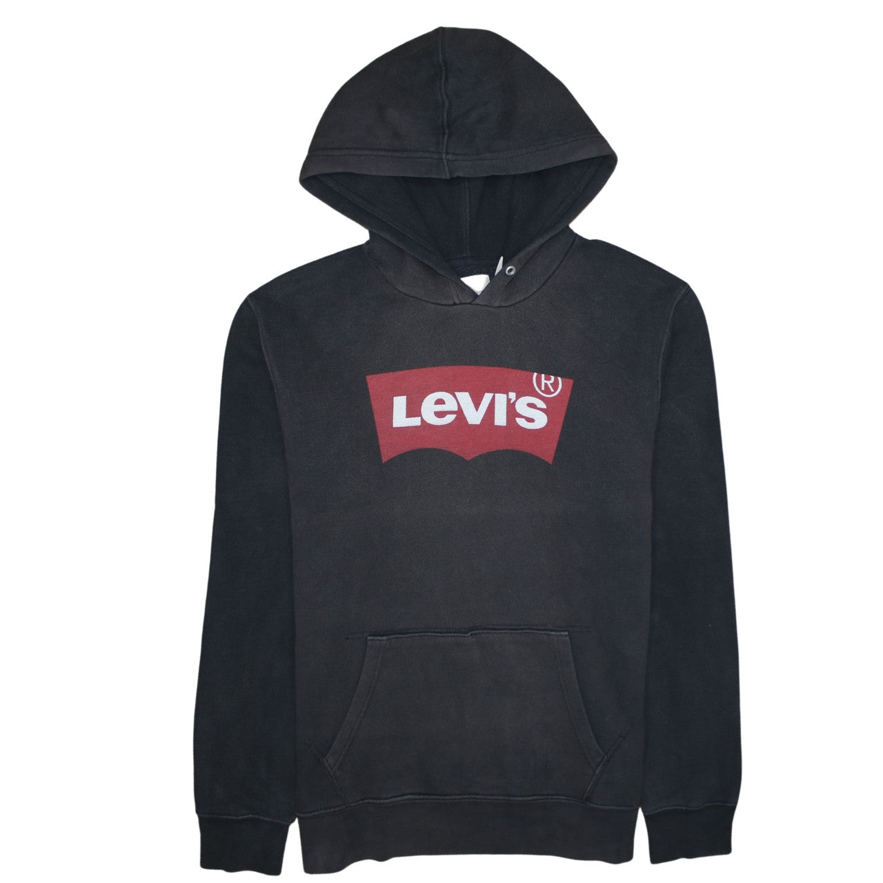 Womens UK Size L Levi's Black Pullover Hoodie