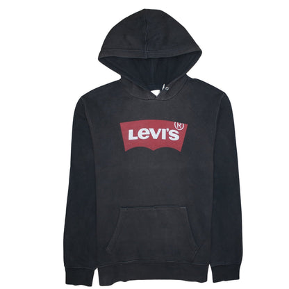 Womens UK Size L Levi's Black Pullover Hoodie