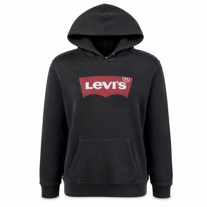 Womens UK Size L Levi's Black Pullover Hoodie