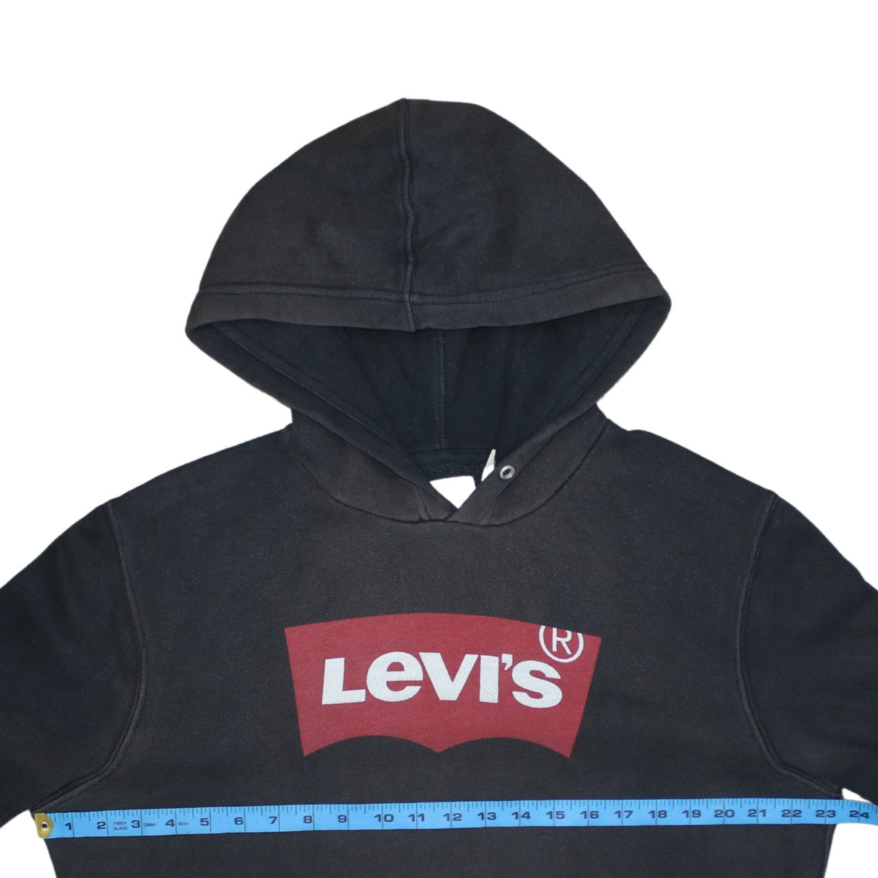 Womens UK Size L Levi's Black Pullover Hoodie