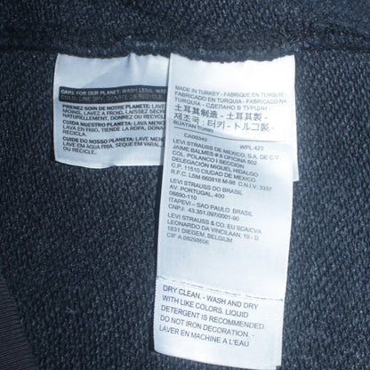 Womens UK Size L Levi's Black Pullover Hoodie