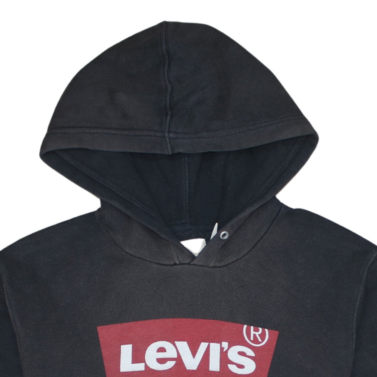 Womens UK Size L Levi's Black Pullover Hoodie
