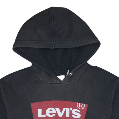 Womens UK Size L Levi's Black Pullover Hoodie