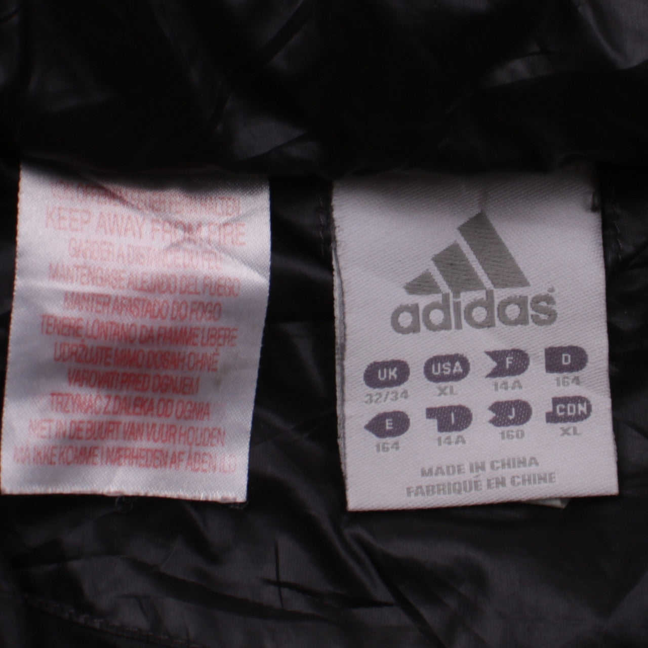 Girls UK Size 14 Years adidas Multicoloured Basic Jacket