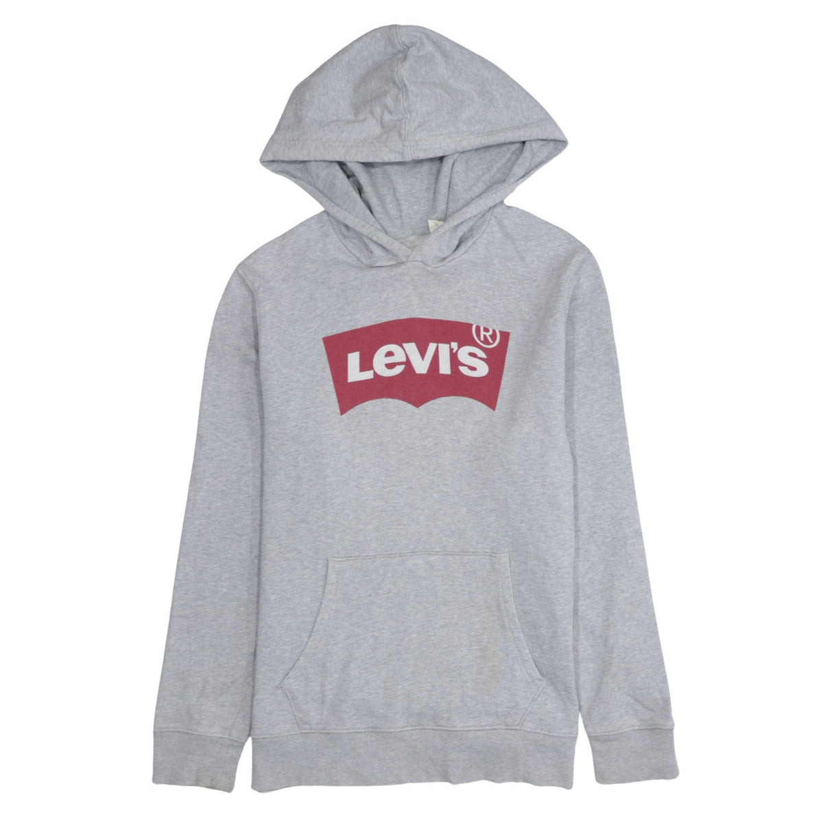 Mens UK Size S Levi's Grey Pullover Hoodie