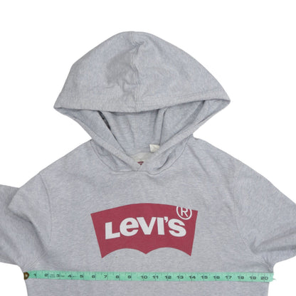 Mens UK Size S Levi's Grey Pullover Hoodie