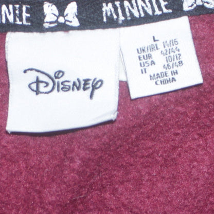 Disney Minnie Mouse Red Polka Dot Unisex Adult L Pullover Jumper