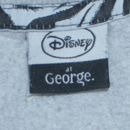 Disney at George Womens Grey & Black Mickey Mouse Sweatshirt Size M