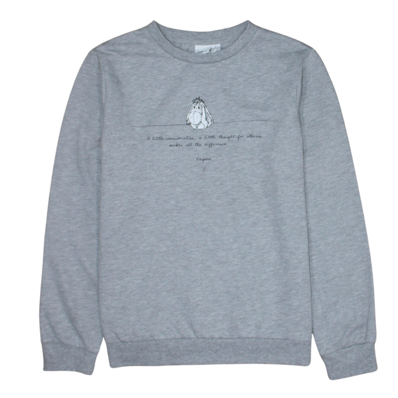 Womens UK Size M Primark Grey Pullover Sweatshirt