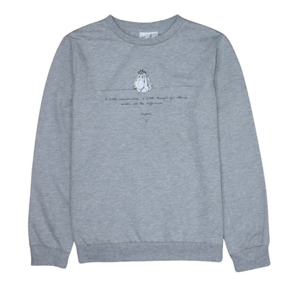 Womens UK Size M Primark Grey Pullover Sweatshirt