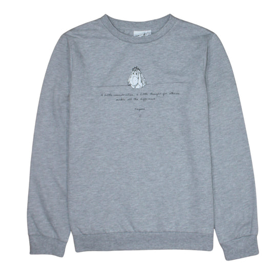 Womens UK Size M Primark Grey Pullover Sweatshirt