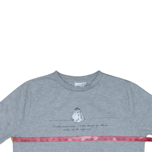 Womens UK Size M Primark Grey Pullover Sweatshirt