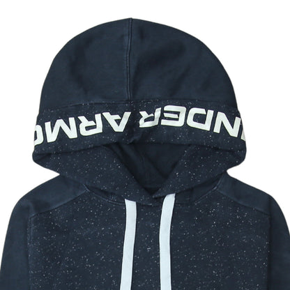 Womens UK Size S Under armour Blue Pullover Hoodie