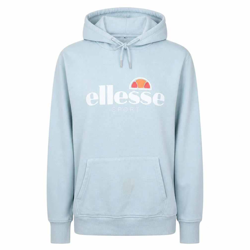 Womens UK Size 12 ellesse Blue Pullover Hoodie