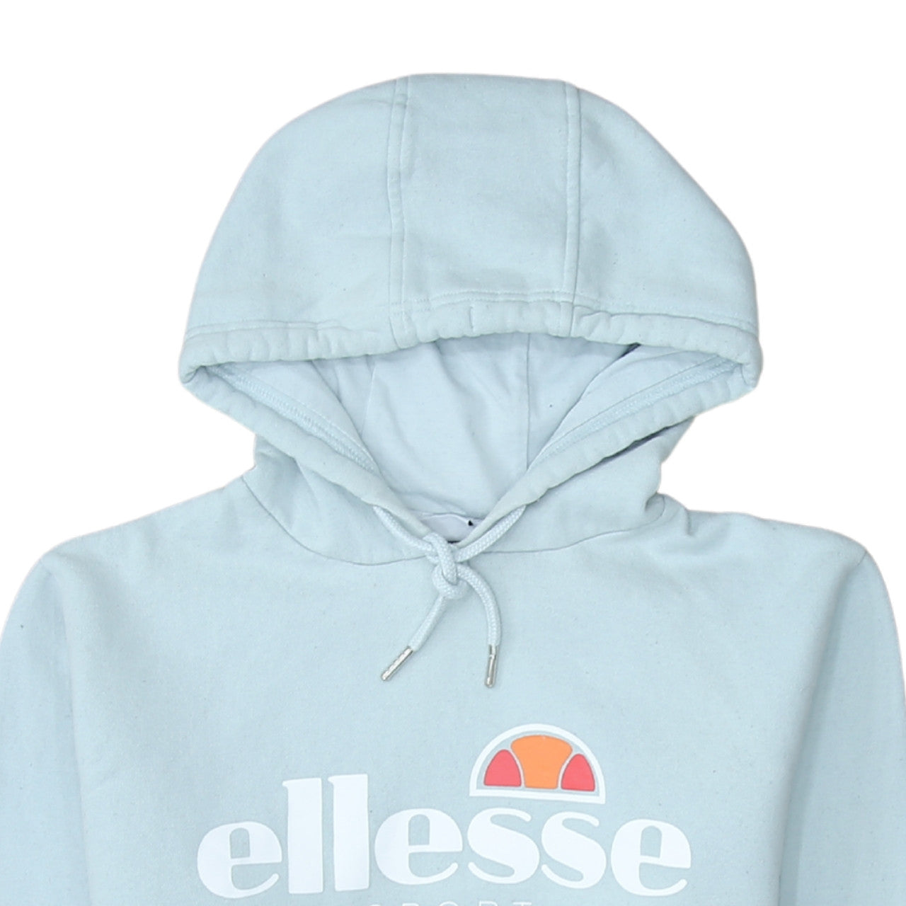 Womens UK Size 12 ellesse Blue Pullover Hoodie
