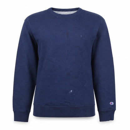 Mens UK Size M Champion Blue Pullover Sweatshirt
