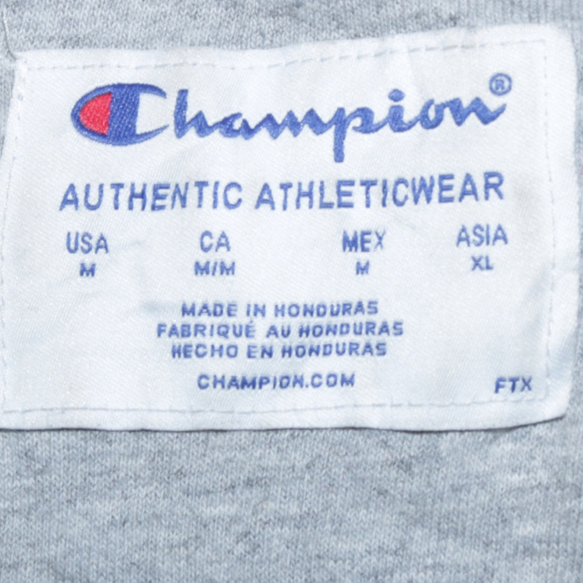 Mens UK Size M Champion Blue Pullover Sweatshirt