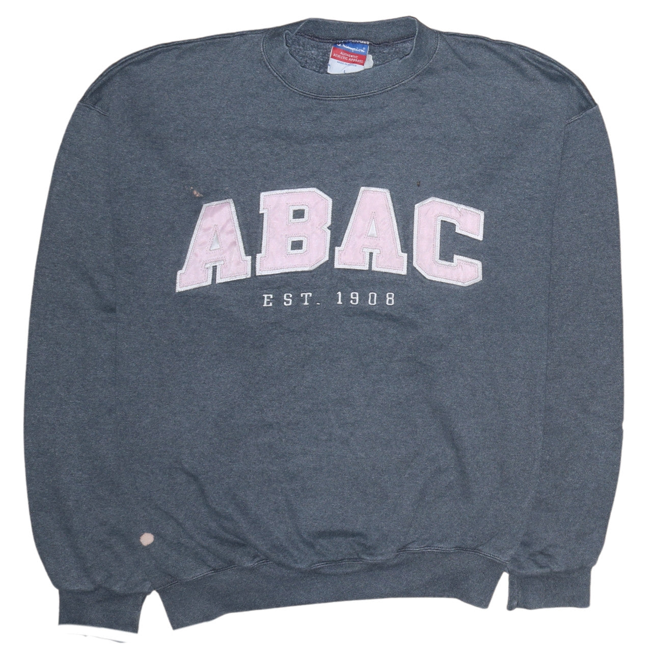Womens UK Size L Champion Grey Pullover Sweatshirt