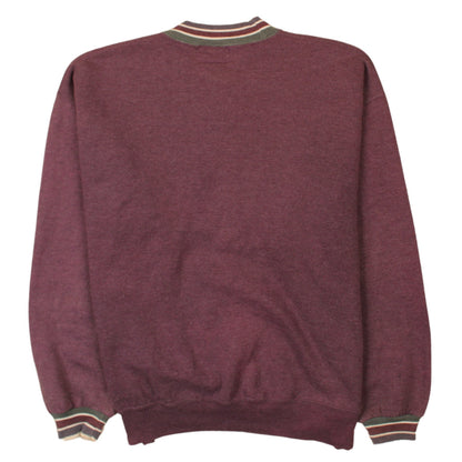 Womens UK Size XL Tommy Hilfiger Purple Pullover Sweatshirt