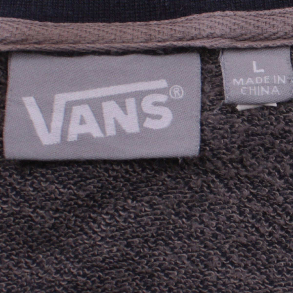 Mens UK Size L VANS Blue Pullover Sweatshirt