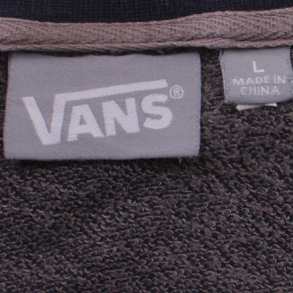Mens UK Size L VANS Blue Pullover Sweatshirt
