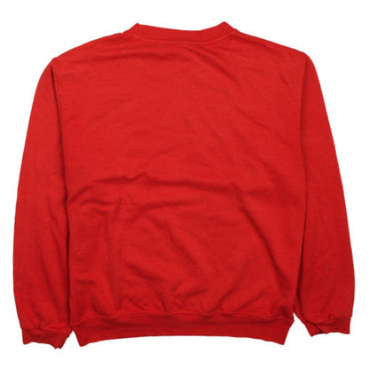 Mens UK Size L Umbro Red Pullover Sweatshirt
