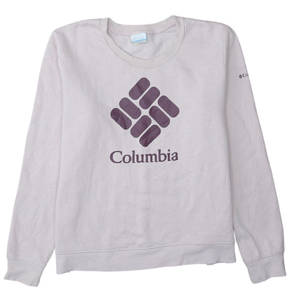 Womens UK Size XL Columbia Beige Pullover Sweatshirt