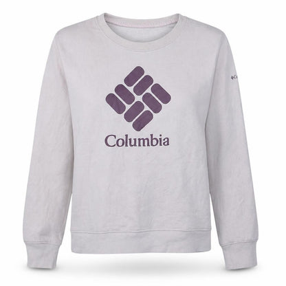 Womens UK Size XL Columbia Beige Pullover Sweatshirt