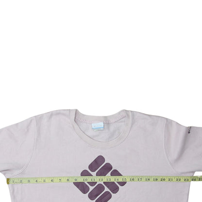 Womens UK Size XL Columbia Beige Pullover Sweatshirt