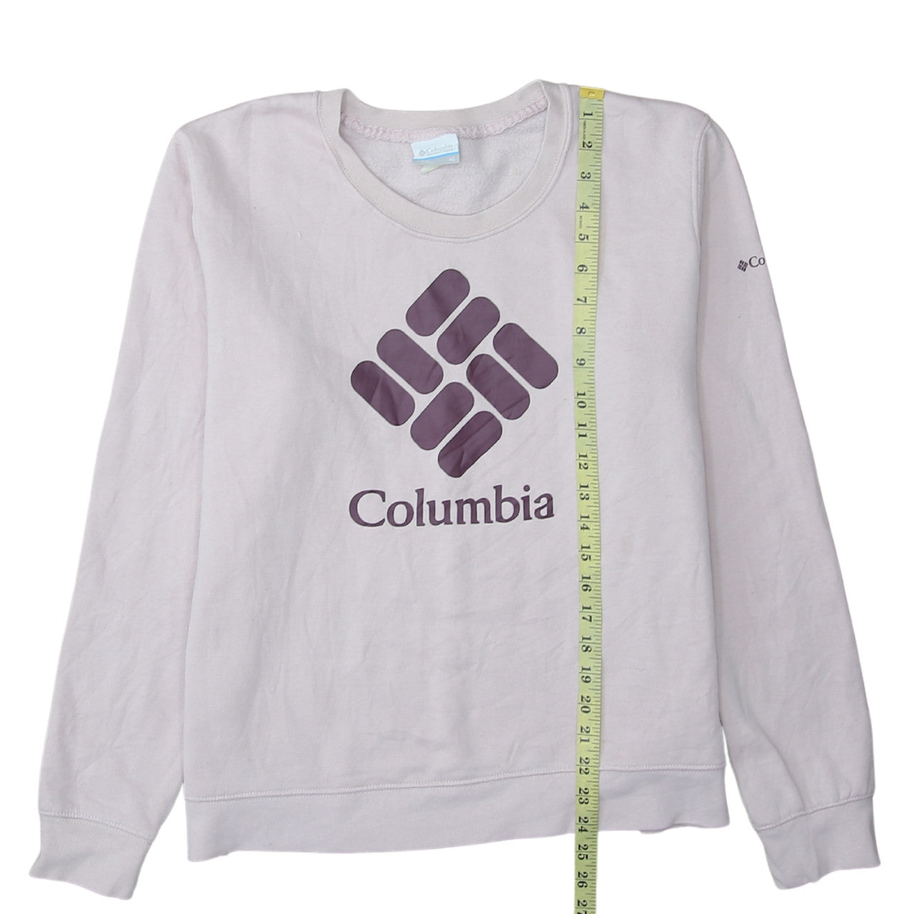 Womens UK Size XL Columbia Beige Pullover Sweatshirt