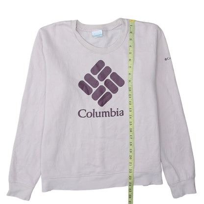 Womens UK Size XL Columbia Beige Pullover Sweatshirt