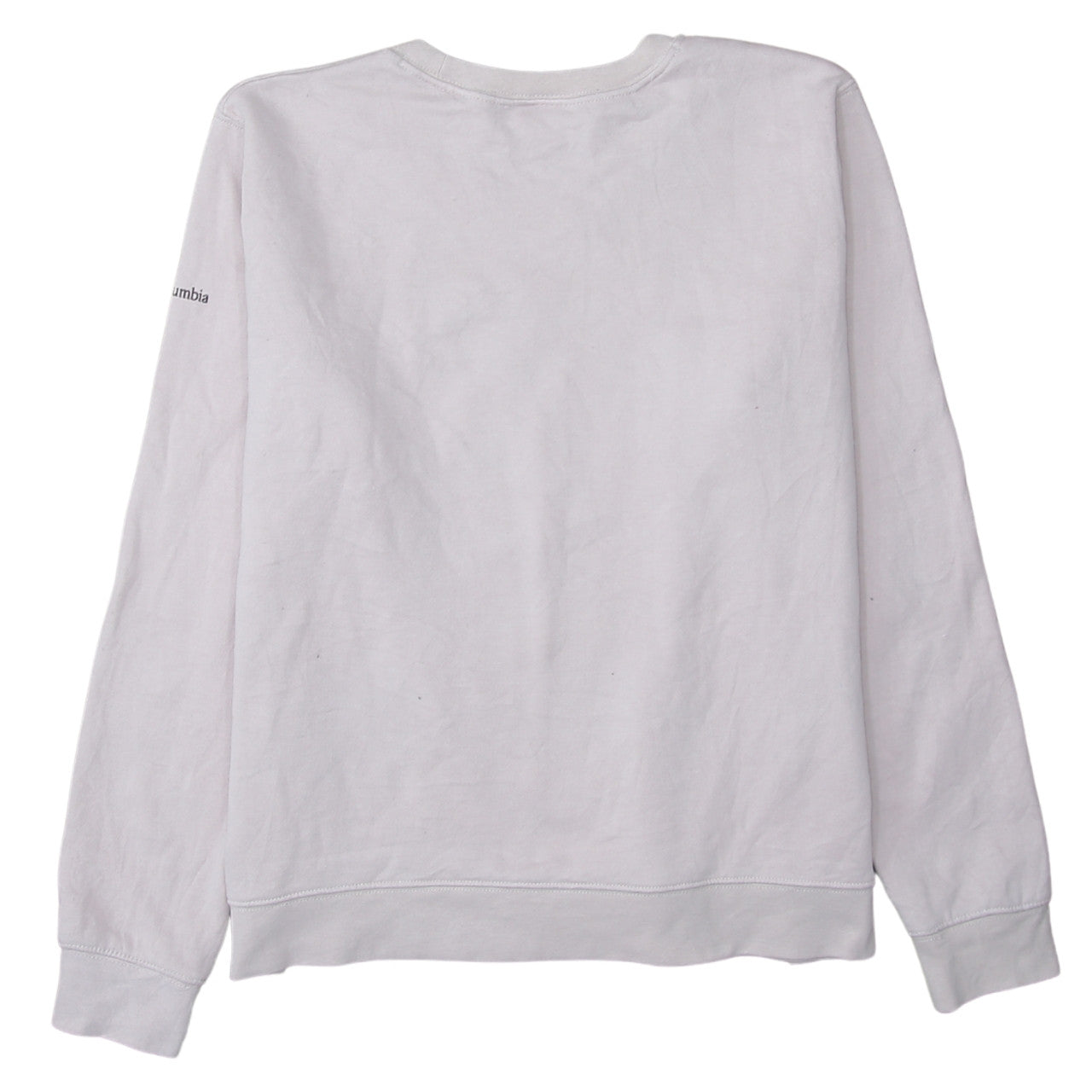 Womens UK Size XL Columbia Beige Pullover Sweatshirt