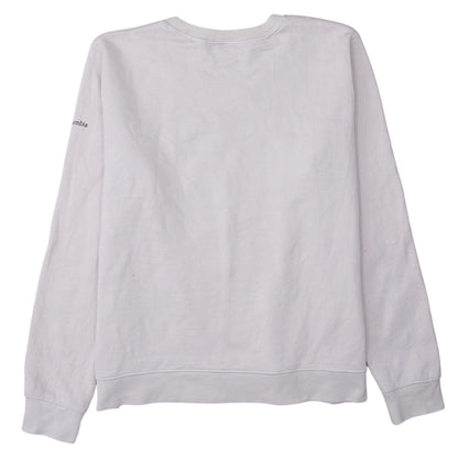 Womens UK Size XL Columbia Beige Pullover Sweatshirt