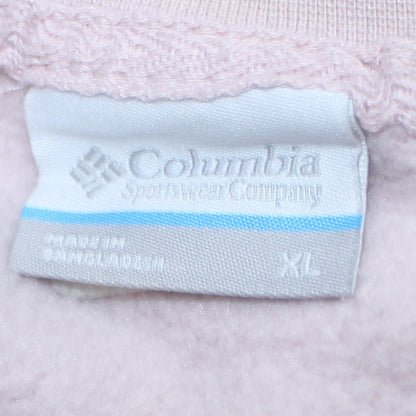 Womens UK Size XL Columbia Beige Pullover Sweatshirt