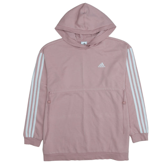 Womens UK Size S adidas Pink Pullover Hoodie