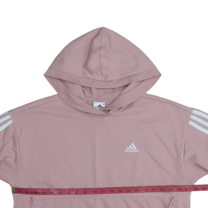 Womens UK Size S adidas Pink Pullover Hoodie