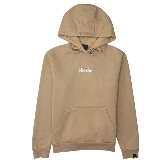 Womens UK Size 8 ellesse Beige Pullover Hoodie