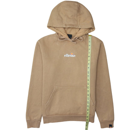 Womens UK Size 8 ellesse Beige Pullover Hoodie