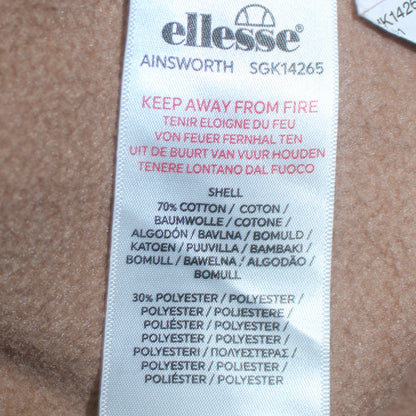 Womens UK Size 8 ellesse Beige Pullover Hoodie