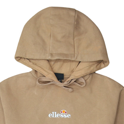 Womens UK Size 8 ellesse Beige Pullover Hoodie