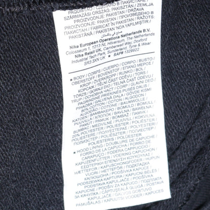 Womens UK Size S Nike Black Full Zip Hoodie