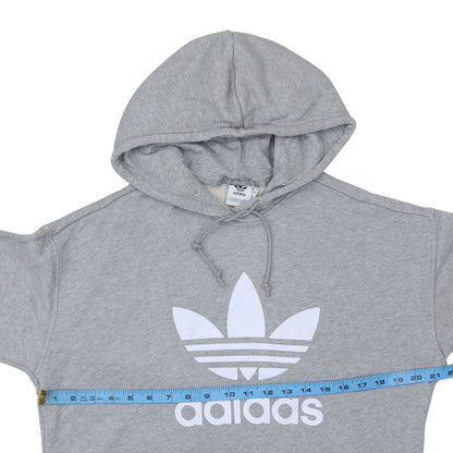 Mens UK Size L adidas Grey Pullover Hoodie