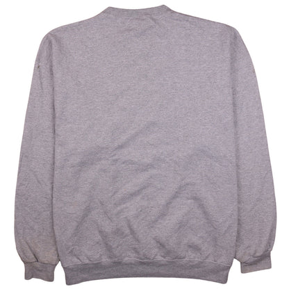 Womens UK Size 2XL Champion Grey Pullover Sweatshirt